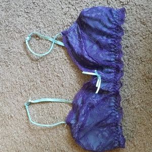 Purple and Blue Bralette